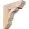 Ekena Millwork Olympic Slat Smooth Bracket, Douglas Fir, 3 1/2"W x 14"D x 14"H BKT04X14X14OLY06SDF - alternate 1